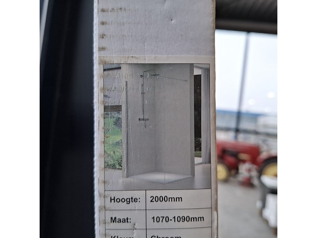 Inloopdouche van rijn, sto1, chroom - afbeelding 2 van  5