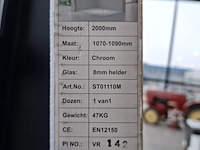 Inloopdouche van rijn, sto1, chroom - afbeelding 3 van  5