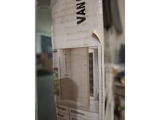 Inloopdouche vanrijn, st01120m, chroom - afbeelding 2 van  3