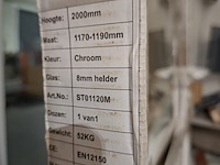 Inloopdouche vanrijn, st01120m, chroom - afbeelding 3 van  3