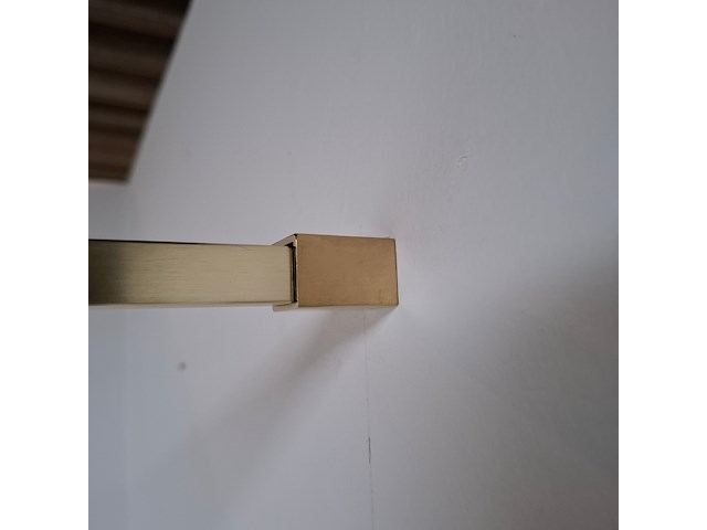 Inloopdouche wd, goud geborsteld - afbeelding 5 van  5