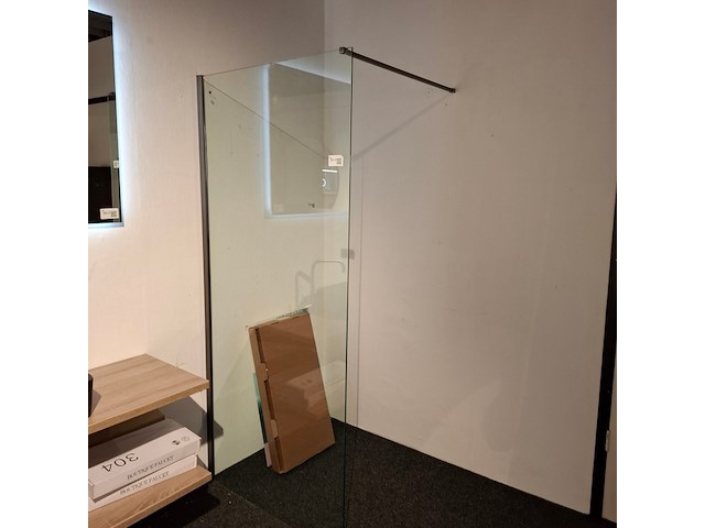Inloopdouche wd, gun metal - afbeelding 1 van  4