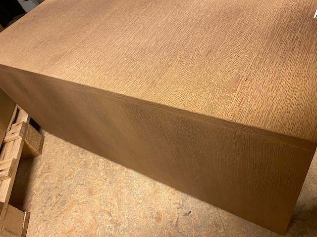 Inner table, passe partout, pommeline, bruin, 96x35x44cm - afbeelding 4 van  5