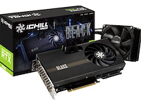 Inno3d geforce rtx 3080 ichill black lhr videokaart - afbeelding 2 van  2