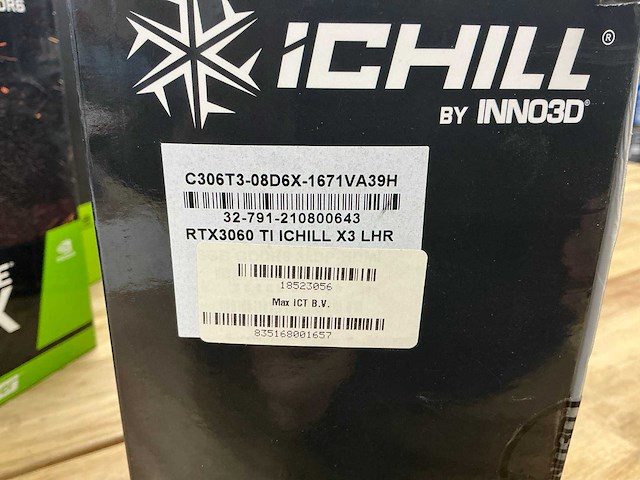 Inno3d ichill geforce rtx 3060ti videokaart - afbeelding 5 van  5