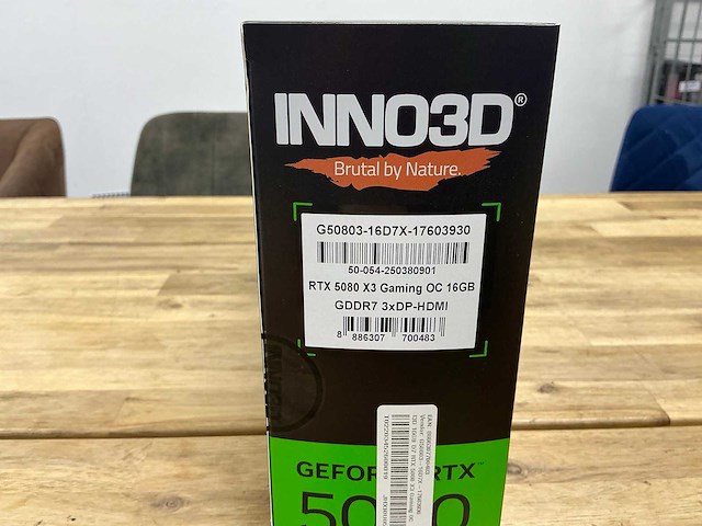 Inno3d nvidia geforce rtx 5080 videokaart - afbeelding 5 van  5