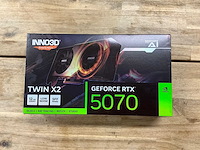 Inno3d nvidia twin x2 geforce rtx 5070 videokaart - afbeelding 1 van  2