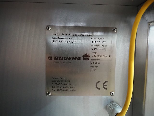 Innotech verpackungsmaschinen gmbh / rovema - afbeelding 6 van  14