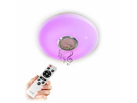 Innovagoods led plafondlamp met luidspreker wit - afbeelding 2 van  5