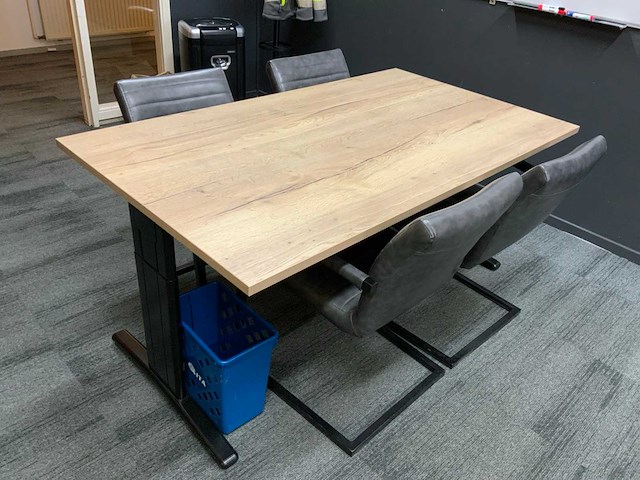 Inofec vergaderset met 4 vergaderstoelen - afbeelding 3 van  7