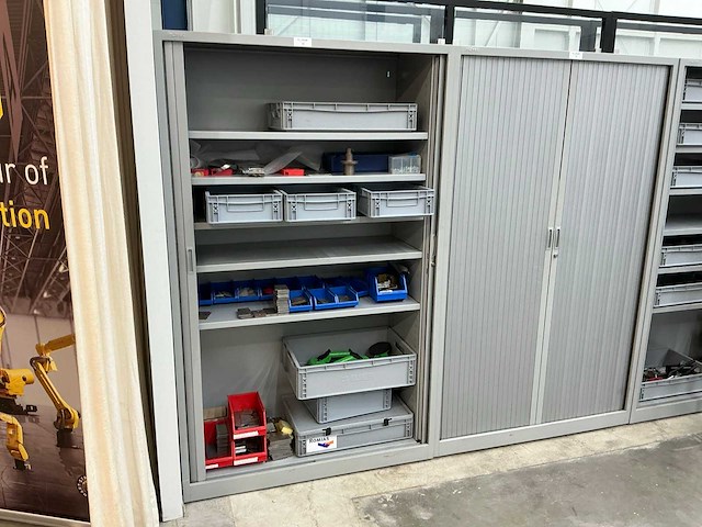 Inofec werkplaatskast met inhoud - afbeelding 1 van  12