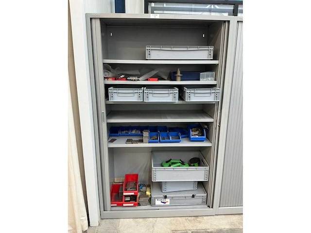 Inofec werkplaatskast met inhoud - afbeelding 5 van  12