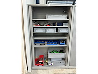 Inofec werkplaatskast met inhoud - afbeelding 5 van  12