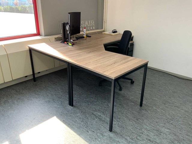 Inofec werkplek inclusief bureaustoel - afbeelding 1 van  9