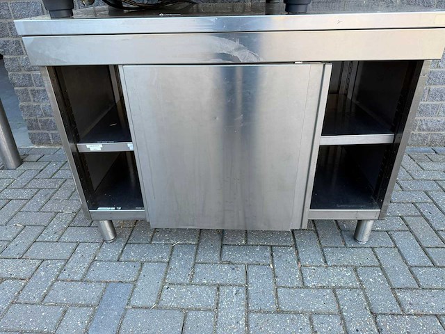 Inox - 120cm - rvs werktafel - afbeelding 3 van  3