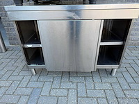 Inox - 120cm - rvs werktafel - afbeelding 3 van  3