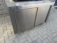 Inox - 120cm - rvs werktafel - afbeelding 1 van  2