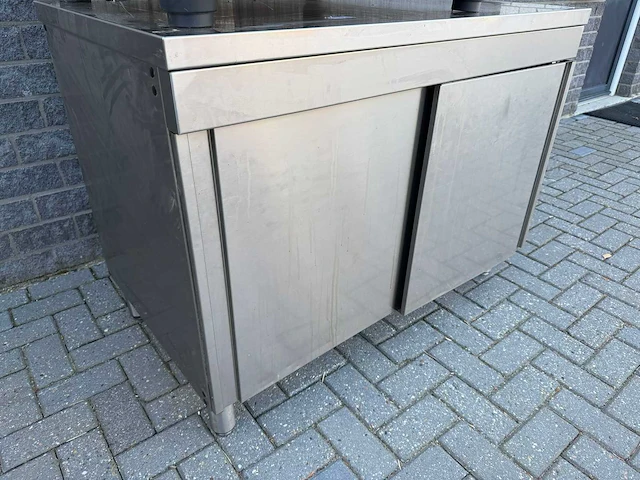 Inox - 120cm - rvs werktafel - afbeelding 2 van  3