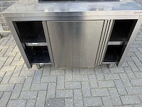 Inox - 120cm - rvs werktafel - afbeelding 2 van  2