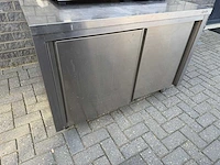Inox - 120cm - rvs werktafel