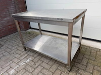 Inox - 120x70 - rvs werktafel - afbeelding 1 van  4