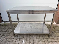 Inox - 120x70 - rvs werktafel - afbeelding 2 van  4