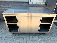 Inox - 140x70 - rvs werktafel - afbeelding 2 van  3
