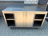 Inox - 140x70 - rvs werktafel - afbeelding 2 van  3