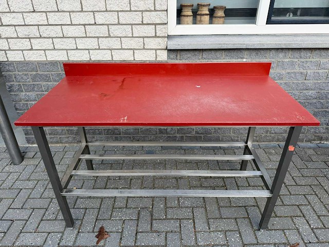 Inox - 150cm - rvs snijtafel - afbeelding 2 van  3