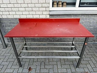 Inox - 150cm - rvs snijtafel - afbeelding 2 van  3