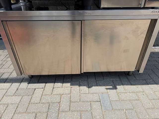 Inox - 150cm - rvs werktafel - afbeelding 3 van  3
