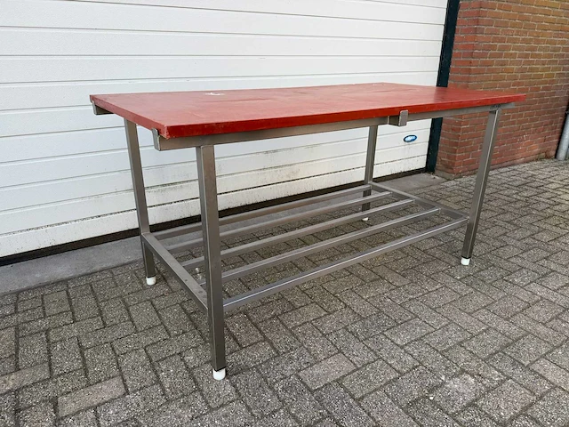 Inox - 175x90 - rvs snijtafel - afbeelding 1 van  4