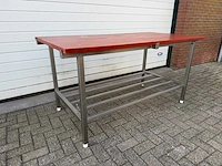 Inox - 175x90 - rvs snijtafel - afbeelding 1 van  4
