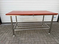 Inox - 175x90 - rvs snijtafel - afbeelding 2 van  4