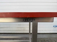 Inox - 175x90 - rvs snijtafel - afbeelding 4 van  4