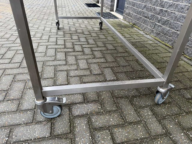 Inox - 200x90 - rvs werktafel - afbeelding 2 van  3