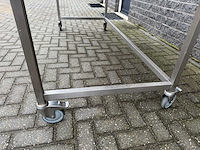 Inox - 200x90 - rvs werktafel - afbeelding 2 van  2