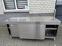 Inox - 2m - werktafel - afbeelding 1 van  2