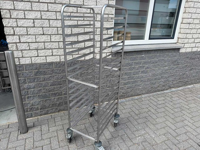 Inox - 40x60 - euronorm wagen - afbeelding 1 van  2