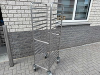 Inox - 40x60 - euronorm wagen - afbeelding 1 van  2