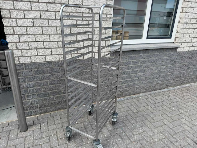 Inox - 40x60 - euronorm wagen - afbeelding 1 van  2