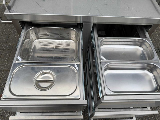 Inox - ladens - serveerwagen - afbeelding 4 van  4