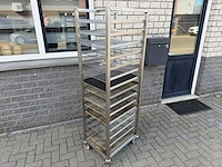 Inox - regaalwagen - rvs werktafel - afbeelding 3 van  4