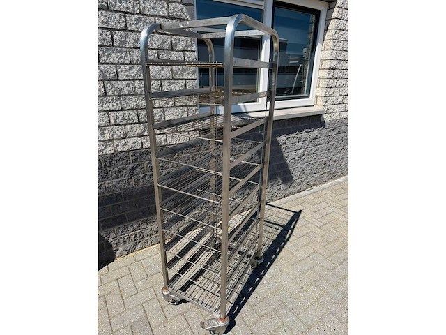 Inox - regaalwagen 60x40 - rvs regaalwagen - afbeelding 2 van  2