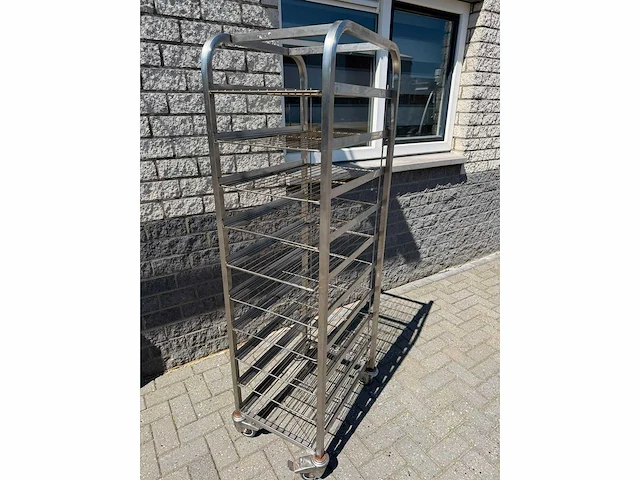 Inox - regaalwagen 60x40 - rvs regaalwagen - afbeelding 2 van  2