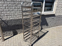 Inox - regaalwagen 60x40 - rvs regaalwagen - afbeelding 1 van  2