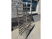 Inox - regaalwagen 60x40 - rvs regaalwagen - afbeelding 2 van  2