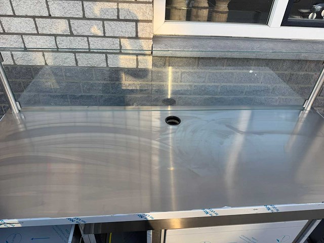 Inox - rvs werktafel - afbeelding 1 van  3