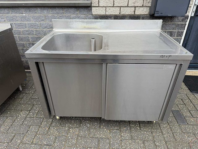 Inox - spoeltafel - afbeelding 1 van  4