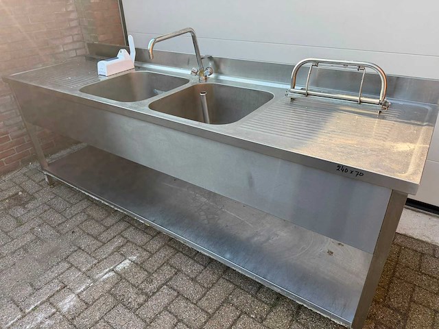 Inox - spoeltafel - afbeelding 2 van  3